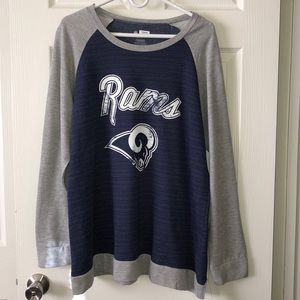 NFL • Team Apparel • LA Rams sweater size XXL
